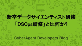 新卒データサイエンティスト研修「DSOps研修」とは何か?